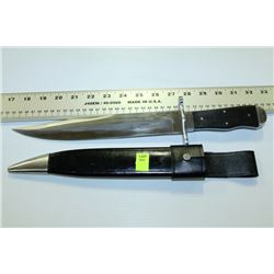 IMPERIAL SWORD CO. LONDON  KNIFE WITH SHEATH