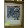 Image 1 : BOTTOM OF THE NINTH PRINT BY NORMAN ROCKWELL
