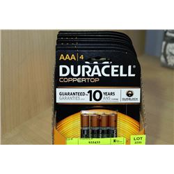 BOX W/ 32 DURACELL "AAA" BATTERIES