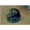 Image 1 : GLASS BALL PAPER WEIGHT ON CHOICE: ABSTRACT