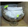 Image 1 : LARGE CRYSTAL BOWL