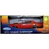 Image 1 : DIE CAST 1970 COUGAR ELIMINATOR 1:18 SCALE - RED