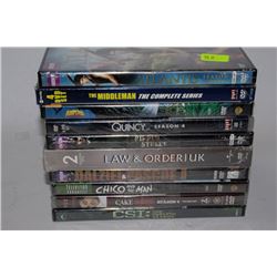 LOT OF NEW TV SERIES DVDS