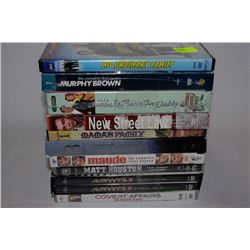 LOT OF NEW TV SERIES DVDS