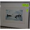 Image 1 : FRAMED & SIGNED PRINT BY BRUCE MUIR WITH COA