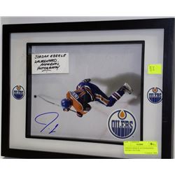 JORDEN EBERLIE AUTOGRAPHED HOCKEY PICTURE