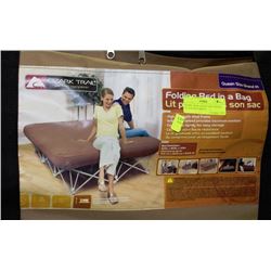 OZARK TRAIL QUEEN SIZE GRAND FIT FOLDING BED IN