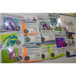 LOT OF 18 VANCOUVER 2010 OLYMPIC WINTER GAMES
