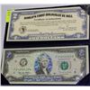 Image 1 : WORLD FIRST HOLOGRAM 2 DOLLAR BILL