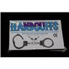 Image 1 : HANDCUFFS W/ TWO DELUXE KEYS AND RING