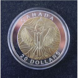 2014 1oz CANADIAN  .9999 FINE SILVER 20 DOLLAR