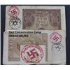 Image 1 : NAZI CONCENTRATION CAMP NOTES STAMPED X2