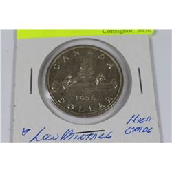 1956 HIGH GRADE LOW MINTAGE SILVER DOLLAR