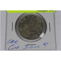 UNC GEORGE VI 1952 SILVER DOLLAR