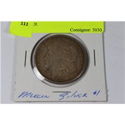 1921 "S" US MORGAN SILVER DOLLAR