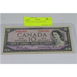 1954 TEN DOLLAR BANKNOTE