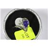 Image 1 : NEW LADIES LAB AMETHYST LADIES RING SZ 7