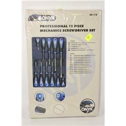 PROFESSIONAL 11PCS MECHANICS SCREWDRIVER SET