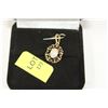 Image 1 : VINTAGE 14K YELLOW GOLD WITH LARGE OPAL PENDANT