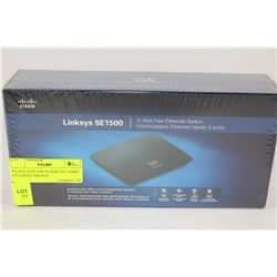 BRAND NEW CISCO LINKSYS 5 PORT ETHERNET SWITCH