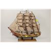 Image 1 : WOOD SHIP MODEL
