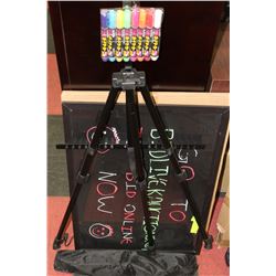 MEDIUM LED MENU WRITING BOARD WITH EASEL STAND