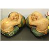 Image 1 : PAIR OF SLEEPING BABY ORNAMENTS