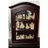 Image 1 : MINIATURE WALL CABINET W ESTATE ORNAMENTS
