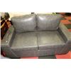 Image 1 : NEW GREY LEATHERETTE LOVE SEAT