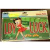 Image 1 : BETTY BOOP LADY LUCK LICENSE PLATE
