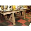 Image 1 : NEW 2 TONE RUSTIC STYLE KITCHEN TABLE WITH 2 FOLD