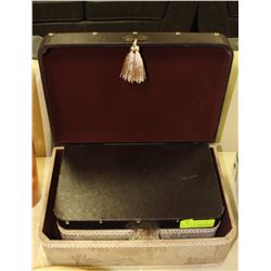 PAIR OF ESTATE NESTING STORAGE BOXES