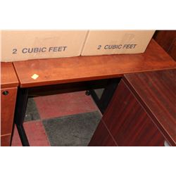 WOOD TONE OFFICE TABLE