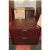 Image 1 : 3 PC OFFICE FURNITURE SET INCLUDES 2 FILING