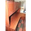 Image 1 : OFFICE DESK W HUTCH NO RUN OFF