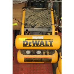 DEWALT DUAL TANK COMPRESSOR WITH BUILT IN DOLLY