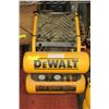 Image 1 : DEWALT DUAL TANK COMPRESSOR WITH BUILT IN DOLLY