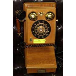 WOODEN PHONE MADE IN CHINA MANUFACTURED 1999