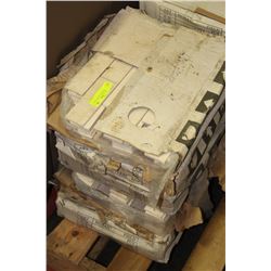 WHITE MOSAIC TILE SOLD X 46 SQ FT