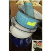 Image 1 : LOT OF ENAMELWARE