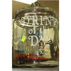 2 GALLON GLASS DRINK DISPENSER ON CHOICE: