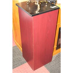 CHERRYWOOD TONE PEDESTAL W/ REMOVABLE