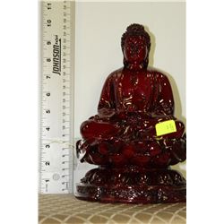 POLYRESIN BUDDHA STATUETTE