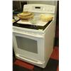 Image 1 : GE PROFILE WHITE CERAMIC TOP STOVE