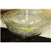 Image 1 : VINTAGE PYREX 3PC NESTING BOWL SET