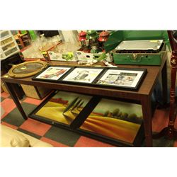 BROWN LONG CONFERENCE STYLE TABLE