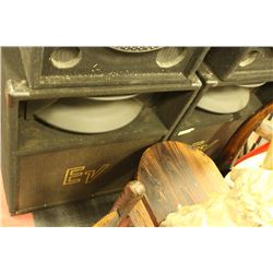 PAIR OF EV SH-1512ER 2-WAY STAGE SPEAKERS
