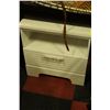 Image 1 : WHITE 1 DRAWER NIGHT STAND