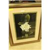 Image 1 : FRAMED FLOWER PICTURE