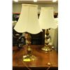 Image 1 : 2 SMALL GOLD TONE LAMPS